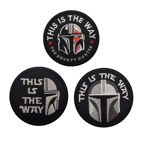 Bounty hunter patches embroidered cloth patch emblem cross-border goods Velcro armband cloth patch