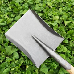 Shovel track steel quenching shovel steel shovel outdoor sharp square coal shovel thickened agricultural industrial shovel garden wooden handle tree planting shovel
