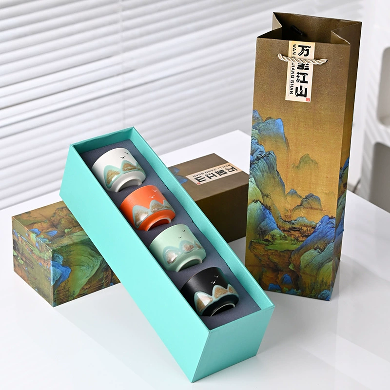 Чашка чая Qianli Jiangshan Guochao