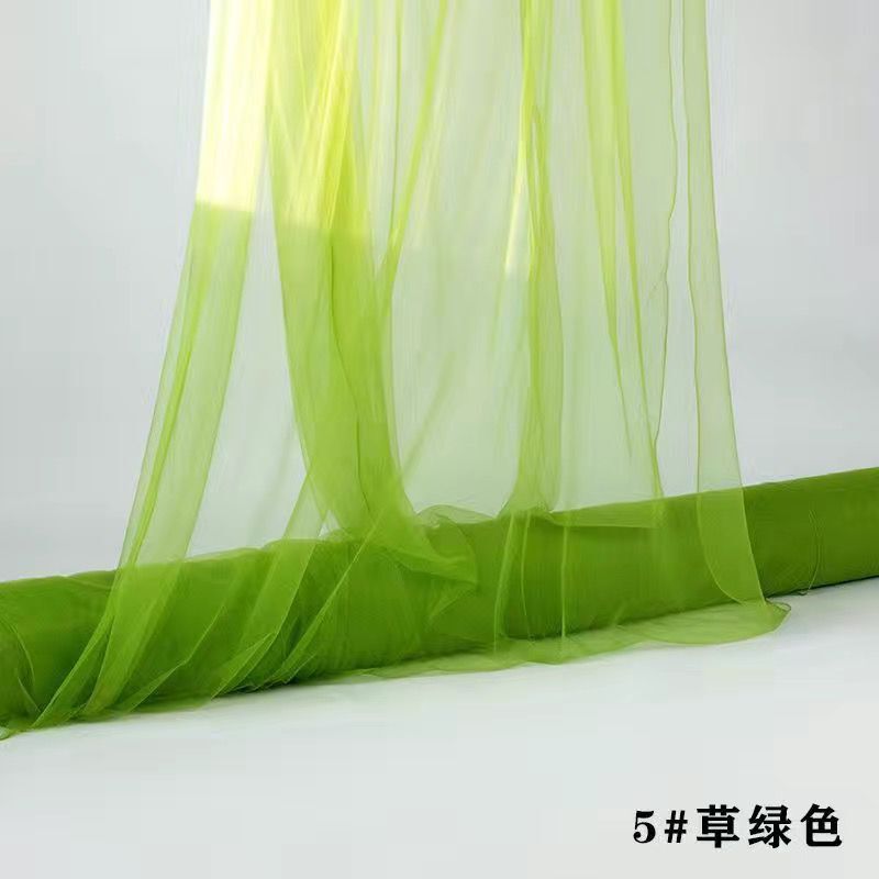婚礼椅背装饰纱瑞士纱扶手背景装饰帷幔高密度欧根纱婚庆装扮网纱|undefined