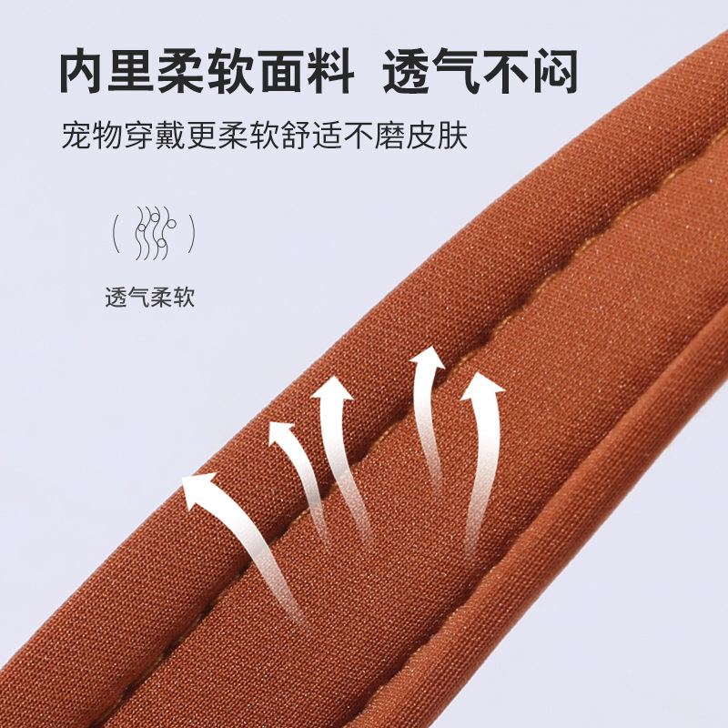 Cuerda de tracción para mascotas, cadena de perro ajustable para perros medianos y grandes, correa para el pecho para perros tipo silla de montar, productos para mascotas a prueba de explosiones