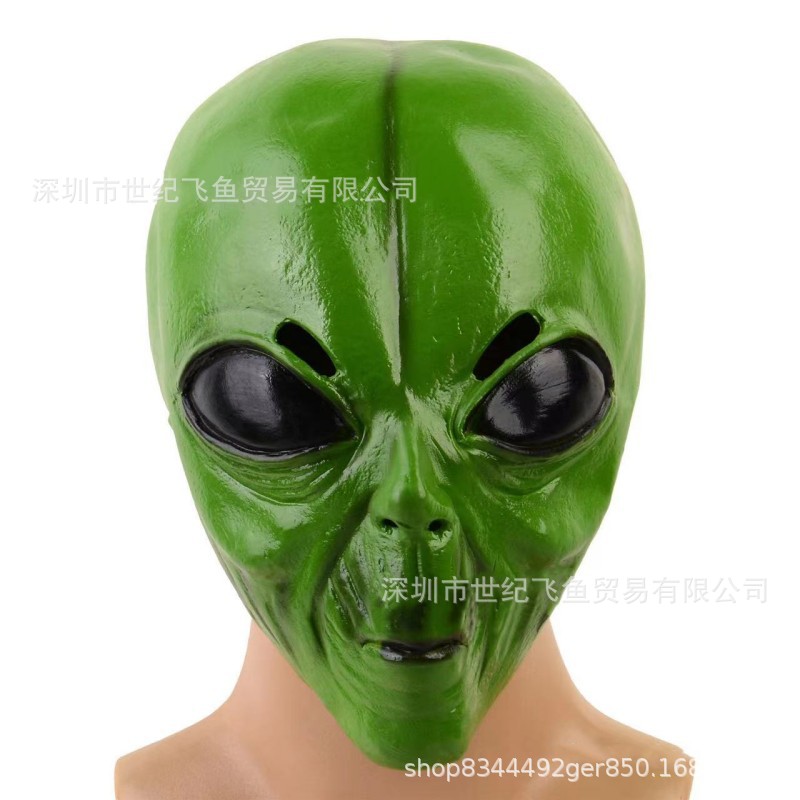 Halloween Smiley cara alienígena máscara sin rostro de los hombres tocados fiesta danza parodia accesorios máscara exorcista