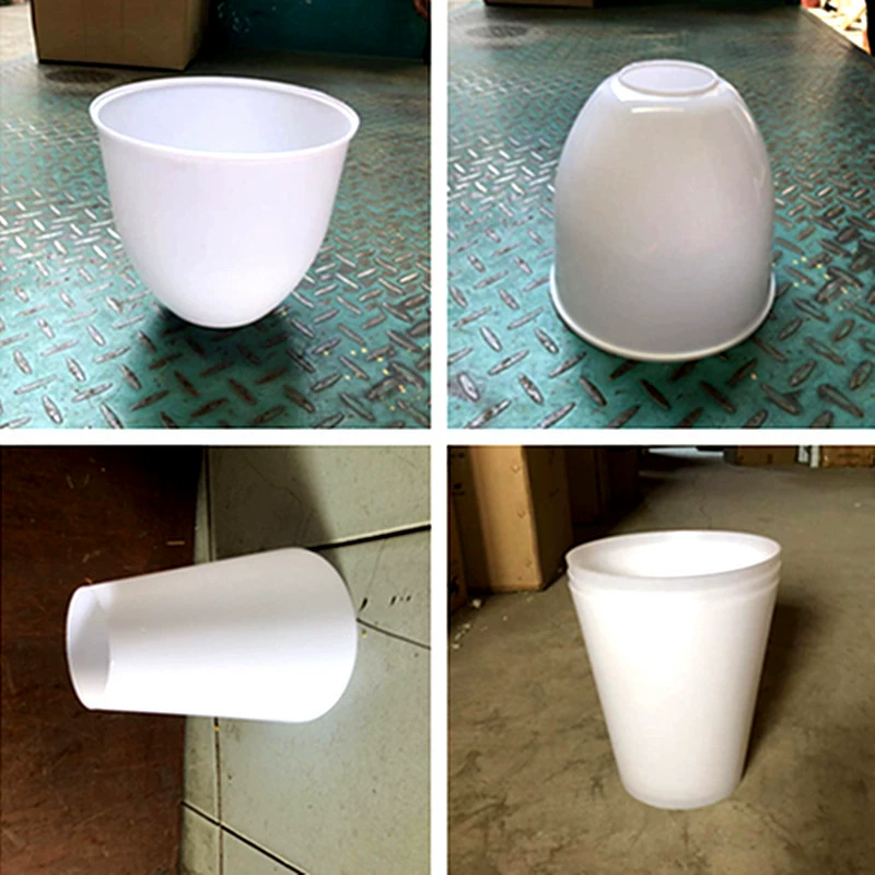 Абажур для двора газонный абажур ландшафтный светильник белый светящийся круглый абажур пейзаж акриловый квадратный прозрачный молочно-белый