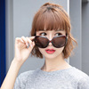 Fashionable sunglasses, trend glasses, flowered