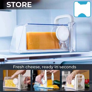 Cheese Slicer Can Store Cheese Slicer Butter Slicer 4-in -1 Butter Slicer