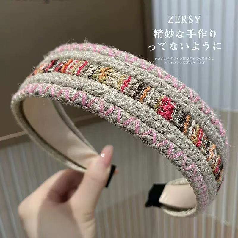 欧米のファッションの新型ボヘミアン風がカチューシャを編んでいます。|undefined