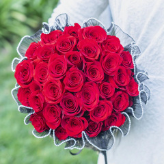 Lace pearl wave yarn wave yarn flower cake baking decoration pearl mesh yarn flower shop covered flower white yarn black yarn