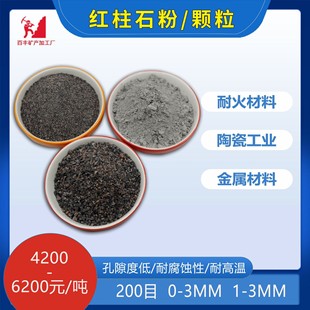 Manufacturer Customized Rhodochrosite Powder/Granular High-Alumina Refractory Material Coal Powder Feldspar Powder Ceramic Coating Kyanite Powder