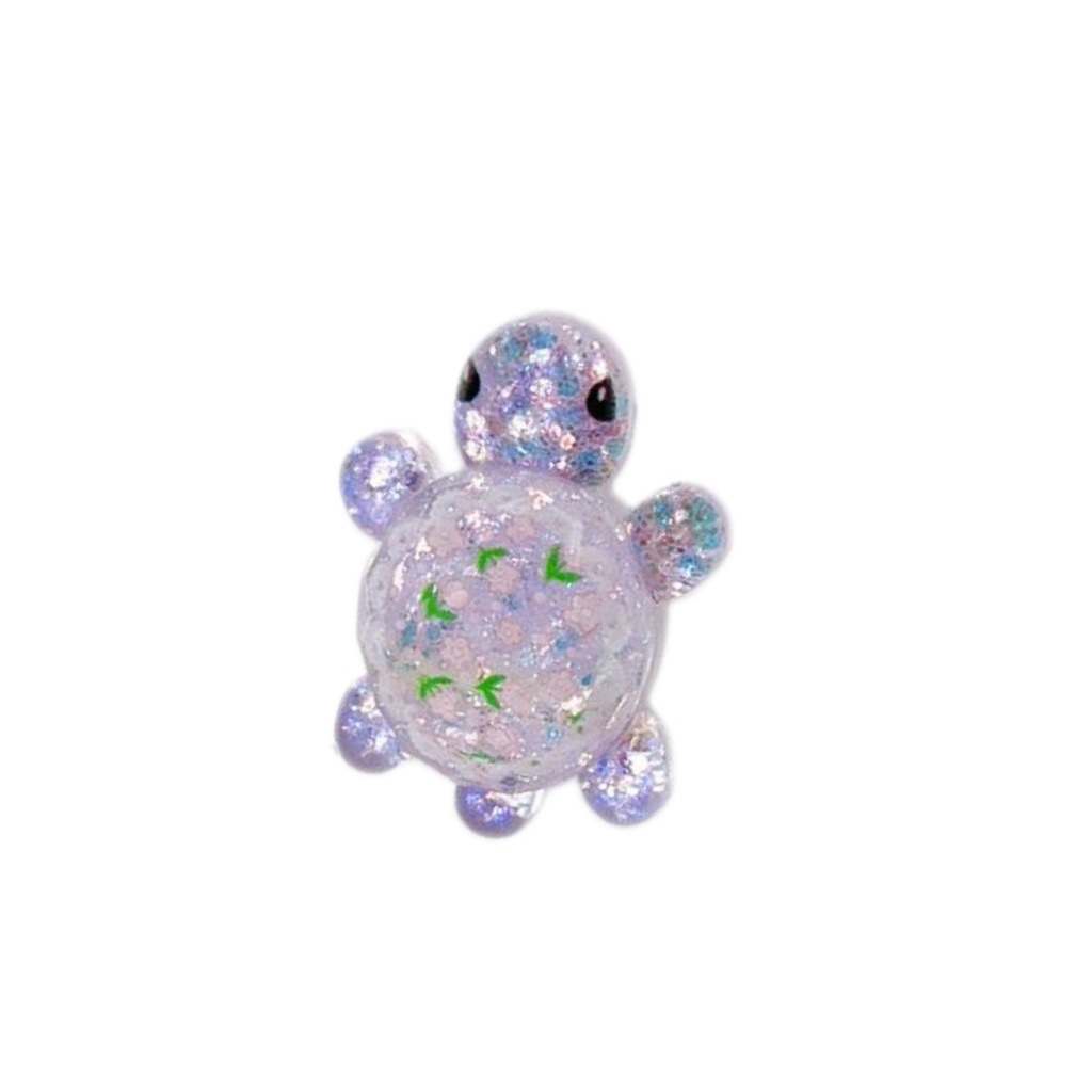 모든 레드와 찬 리틀 터틀 피들러 빛나는 터틀 페어 터치 산리오 쿨로 미 크리스탈 리틀 터틀 장난감