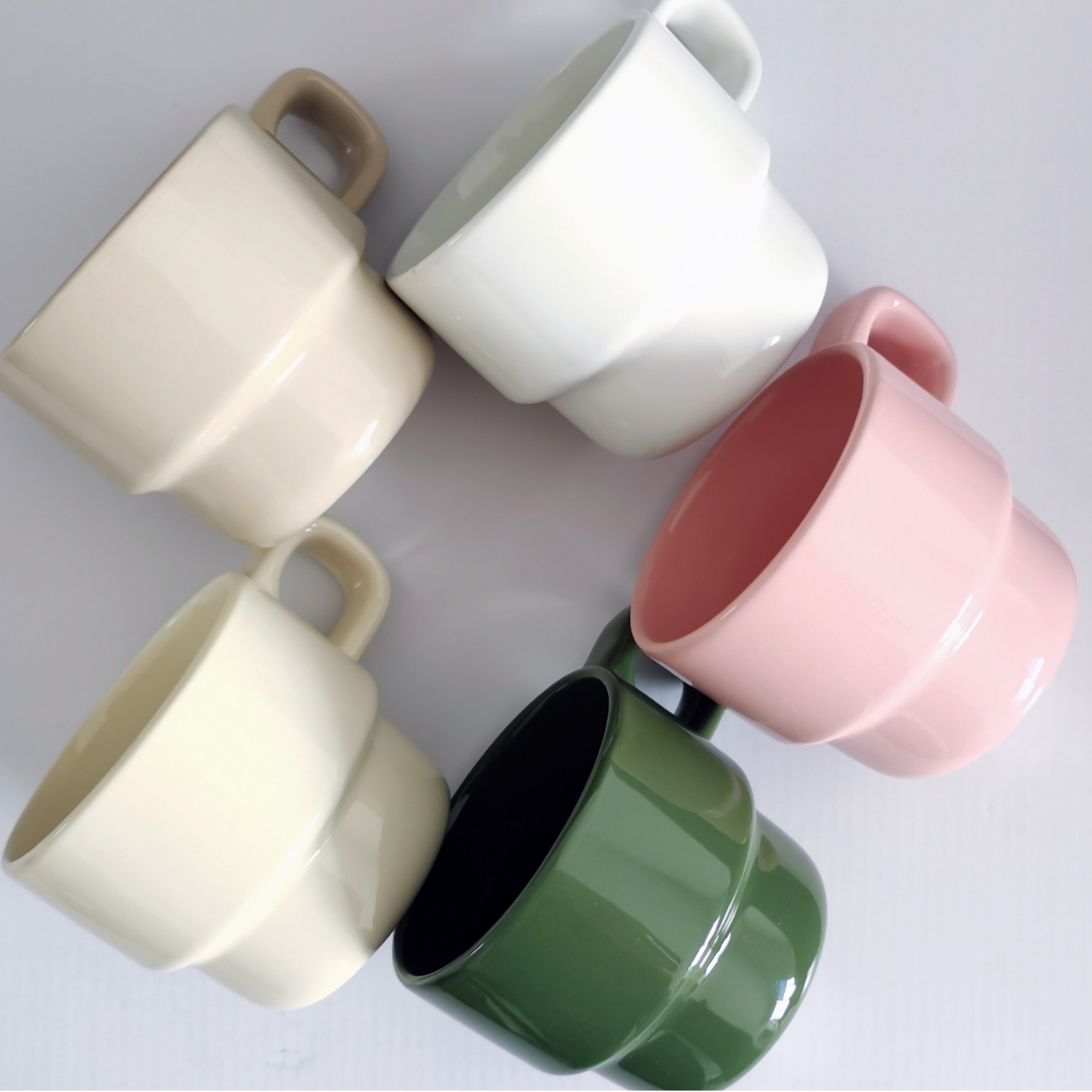 Taza Apilable de Café de Cerámica para Ocio image 6