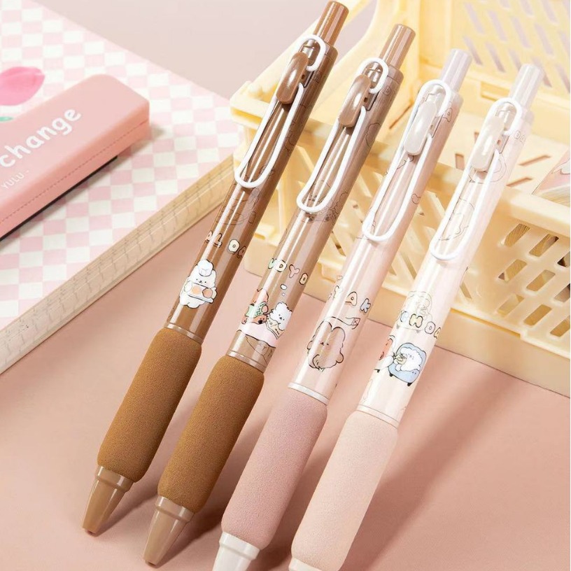 Bolígrafo de Moda SSLJ-0790 COCO, Caja Sorpresa, Bolígrafo Esponjoso para Estudiantes, Lindo Bolígrafo de Agarre Suave