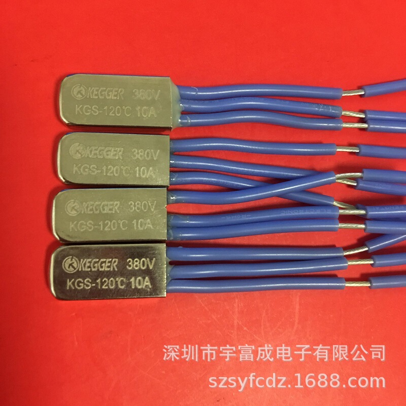 Kgs Three-Phase Motor Thermal Protector Temperature Switch Temperature Control Switch Relay Electric Heating Fuse Box