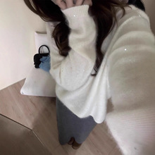 ��Ŵ��fufu��ɫ��Ƭë��Ů�ﶬ�⴩С���ӿ��������֯����