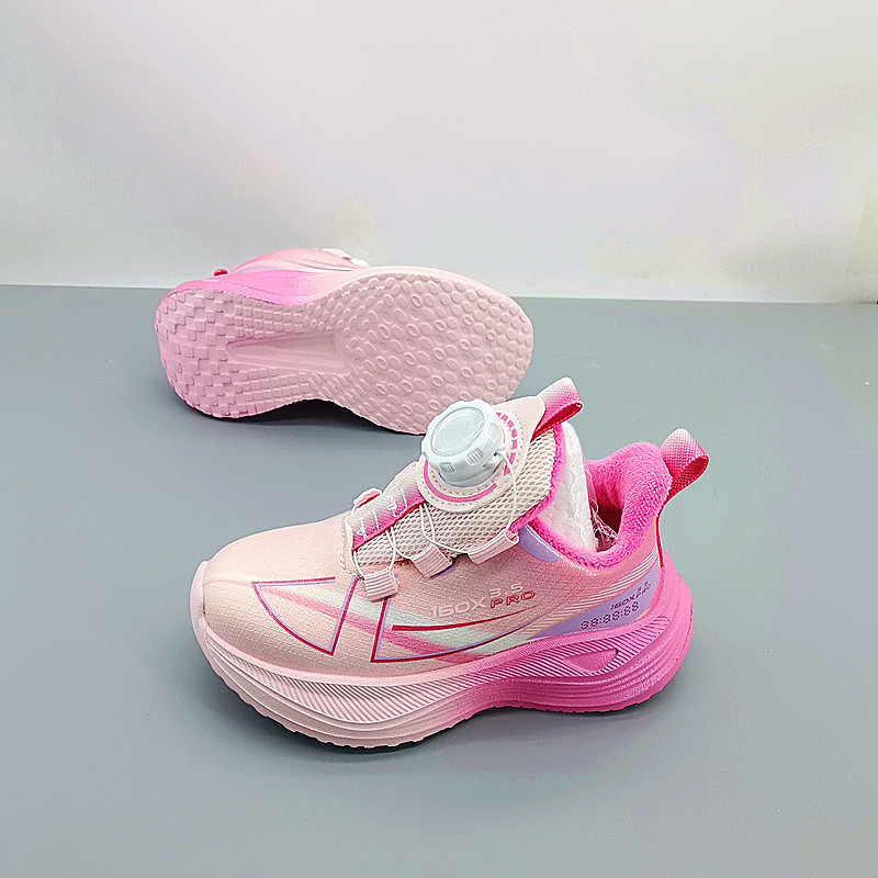 Invierno de algodón para niños nuevos zapatos para niños de 3 - 6 años de edad zapatos deportivos de dibujos animados para niños zapatos para correr