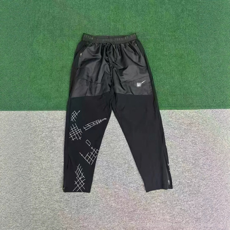 New cross-border high-end three-proof technology quick-dry ice silk fabric men's outdoor casual sports sun-protective breathable long pants