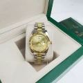 Dual Calendar - Two-Tone Gold