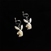 Cute earrings, European style, internet celebrity, simple and elegant design