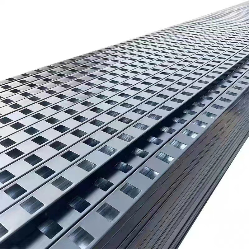 Ceramic tile display rack wall hanging sample special display rack edge punching strip floor tile rock plate multi-functional punching pipe