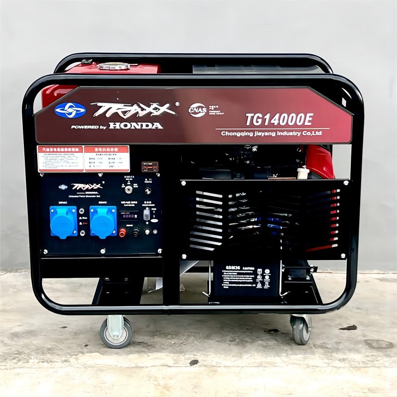 嘉陵本田11KW等功率露营户外汽油发电机组11千瓦车载发电机家用