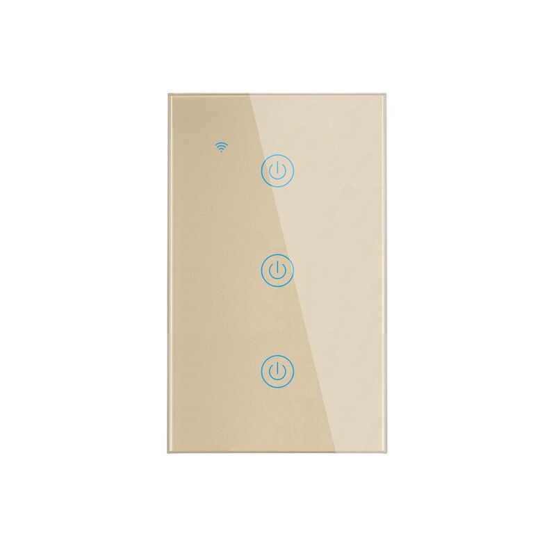 제로 파이어 버전 Tuya WIFI 120 유형 골드 3개 개방형