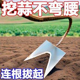 Wild Vegetable Digging Tool, Garlic Digging Manganese Steel Shovel, Wild Chive Digging Gardening Iron Shovel, Flower Planting, Soil Digging, and Weeding Tool, Outdoor Shovel