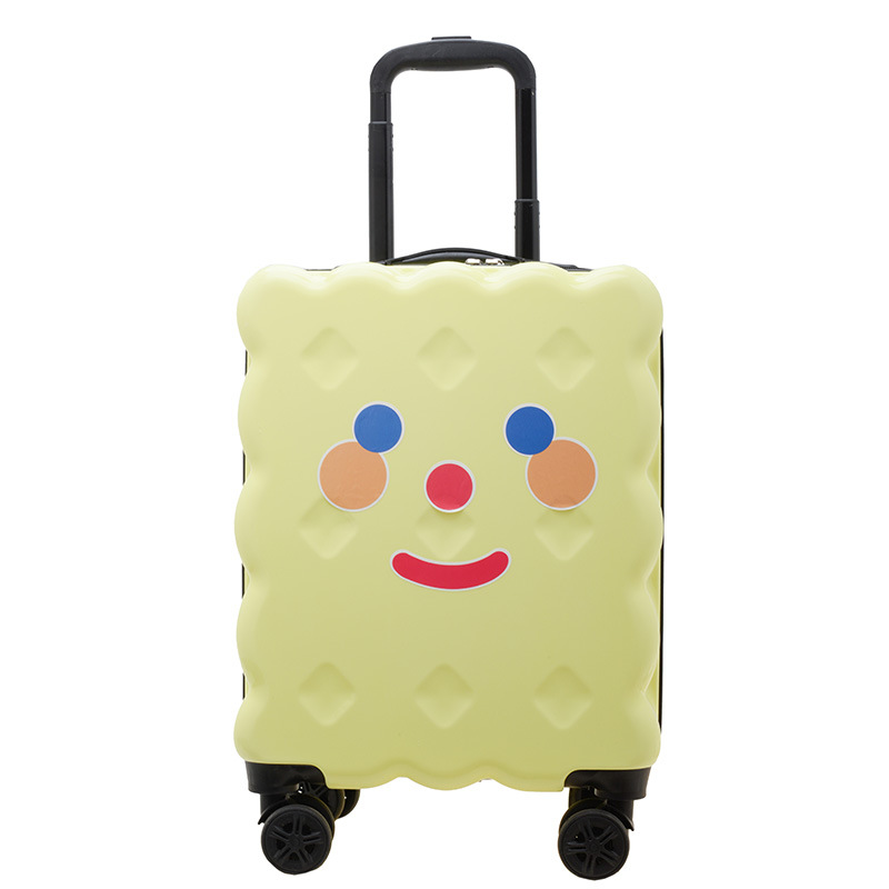 Caja de la carretilla de los niños caja de dibujos animados niños y niñas caja de la carretilla Mario trolley caso adulto coolomi maleta de 19 pulgadas