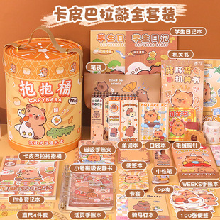 Kapi Bara Hand Ledger suit Girl's Cute Handmade Toy Hug Bucket Gift Box Girl's Hand Ledger Birthday Gift