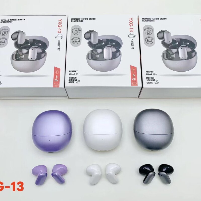 Foreign Trade New Product Yxg-13 Bluetooth Headset In-Ear Active Noise Reduction Ultra-Long Battery Life Sports High-Quality Wireless Earplugs