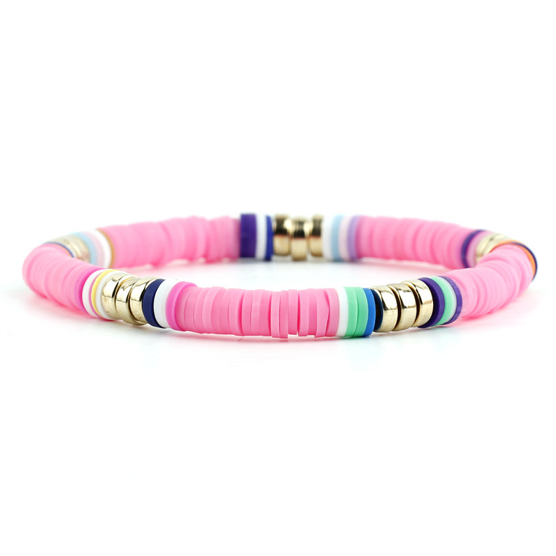 Vacation Multicolor Alloy Soft Clay Wholesale Bracelets display picture 3