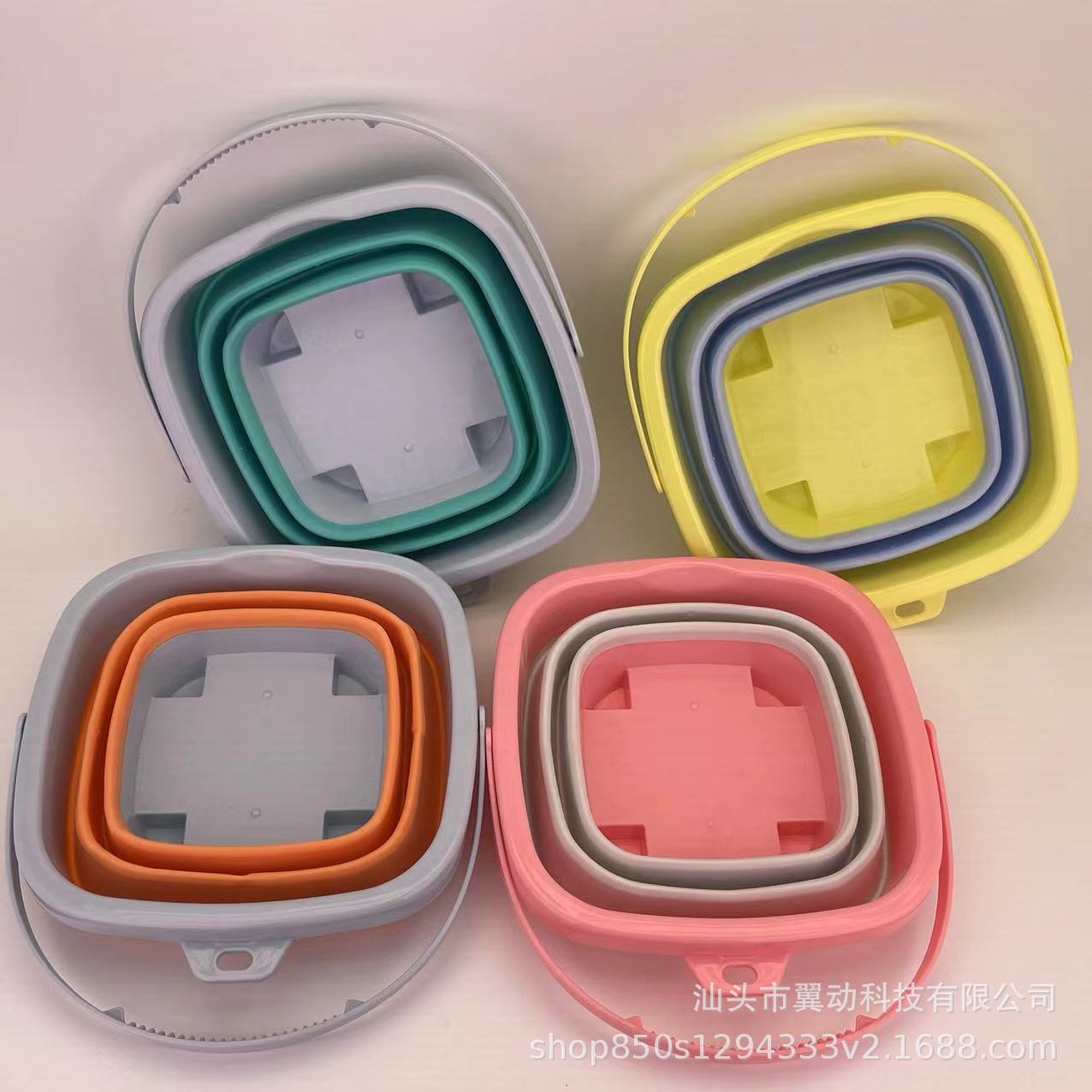 2024 juguetes de verano calientes, barriles plegables de playa junto al mar, barriles retráctiles, portátiles y fáciles de traer, plegables