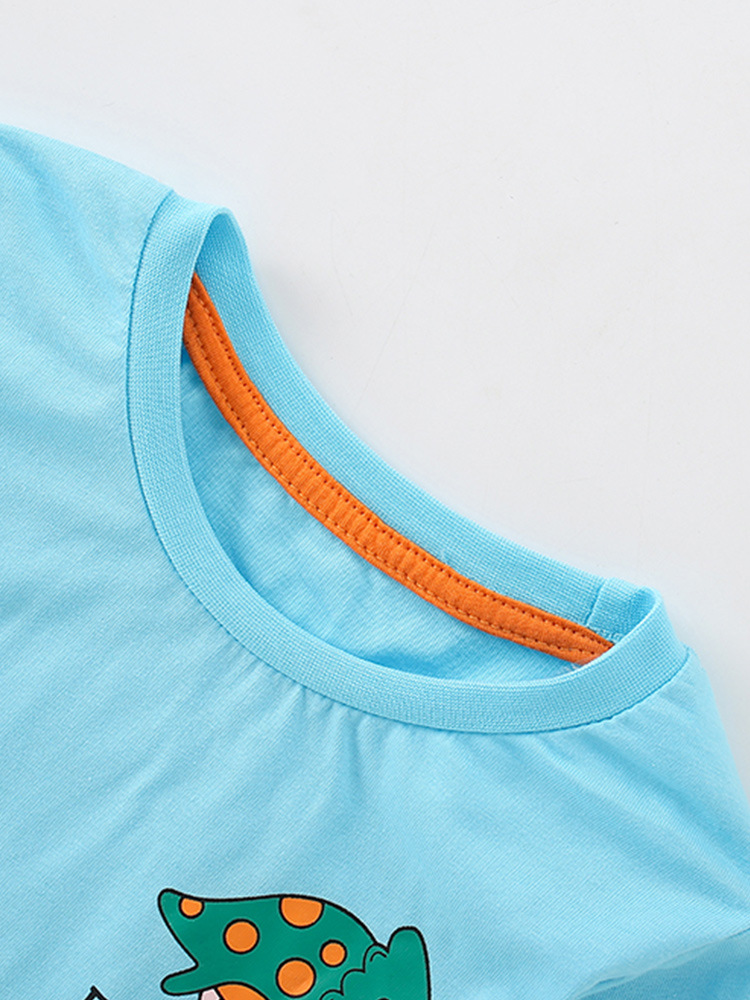 Malwee camiseta de base para niños otoño nuevo estilo europeo y americano para niños de media edad cuello redondo casual de manga larga ropa de niños extranjeros