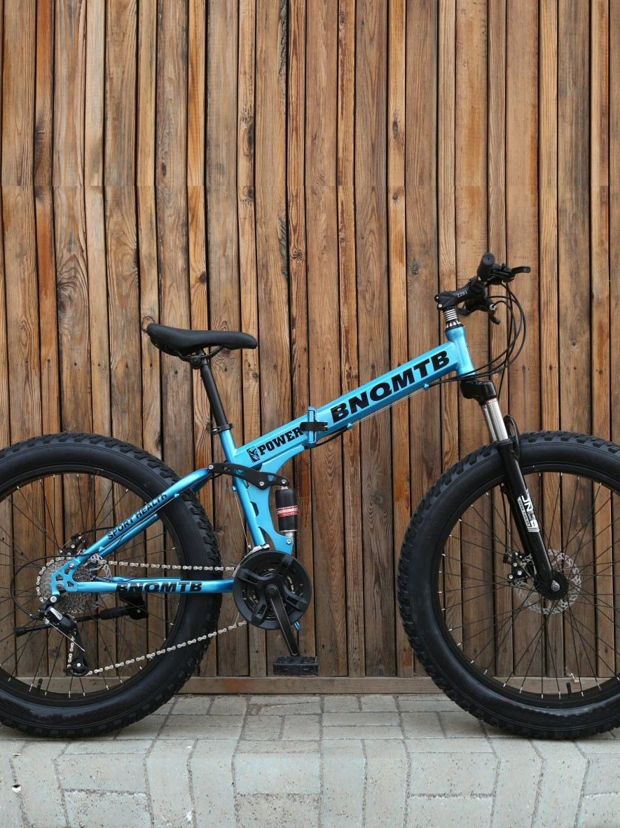 Fábrica directa de 26 pulgadas bicicletas de montaña 27 velocidades plegables 4.0 neumáticos grandes para adultos bicicletas para hombres y mujeres