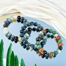 厂家批发天然菩提根灯笼珠花皮老料干磨菩提子绕指柔手串地摊货批