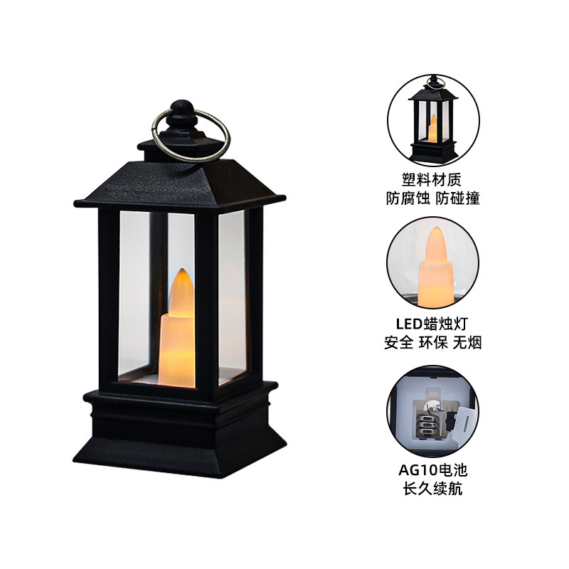 Electronic handheld candle for camping, halloween