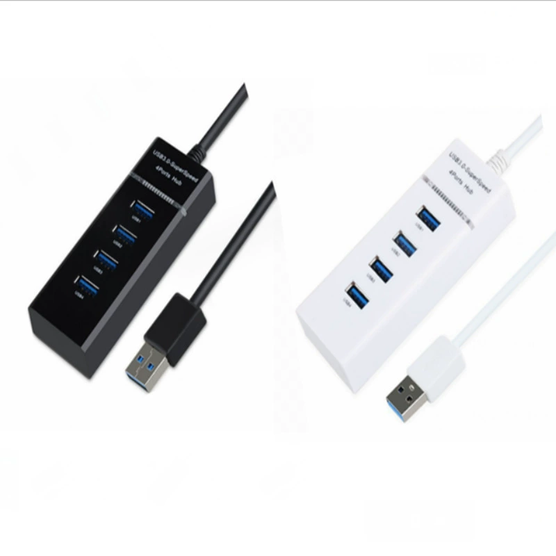 USB-разделитель 3.0 HUB хаб с лампой ноутбук, компьютер USB расширение 1 точка, 4 в один перетаскивать четыре, 5G