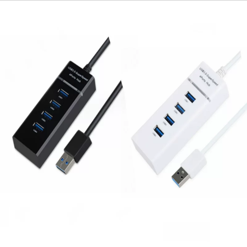 USB-разделитель 3.0 HUB хаб с лампой ноутбук, компьютер USB расширение 1 точка, 4 в один перетаскивать четыре, 5G