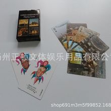 厂家直销扑克牌游戏卡片塑料扑克牌PVC磨砂广告礼品扑克
