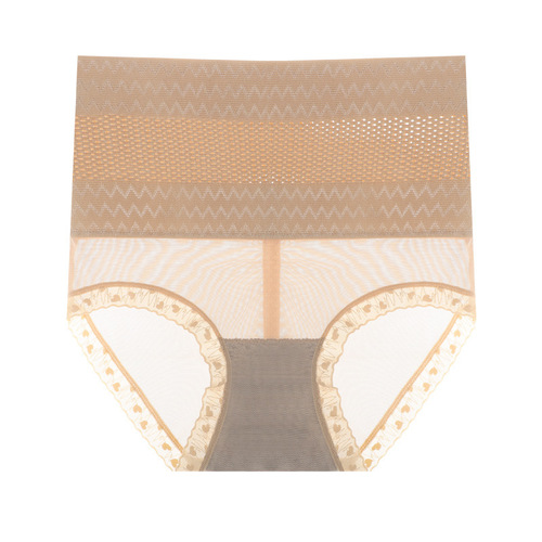 Summer Thin Mid-waist Tummy Control Plus Size Underwear Women's Strong Waist Corset Postpartum Butt Lift Shaping Shaping Pants Women's Underwear