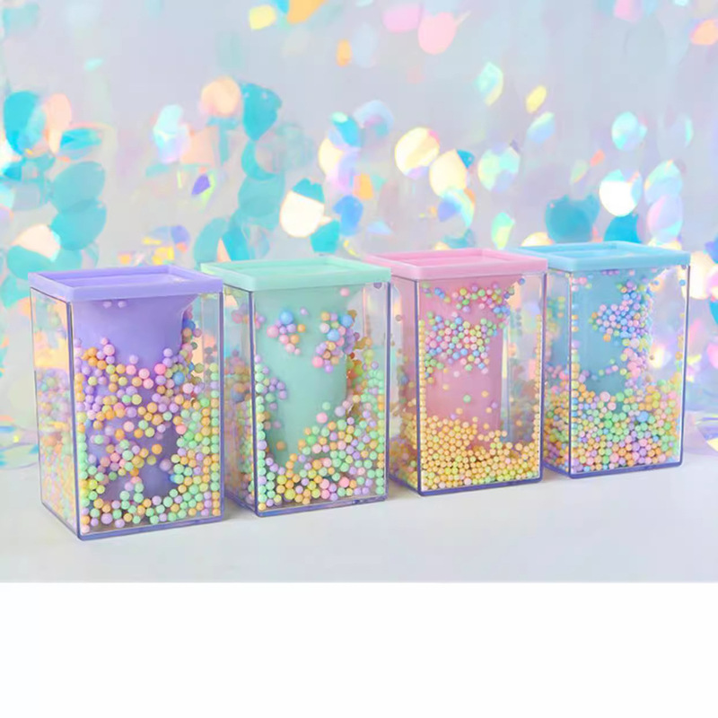 Handmade shop DIY fantasy color pen holder cream glue decorative pen holder Handmade shop DIY fantasy color pen holder cream glue decorative pen holder