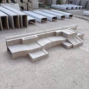 GRC glass fiber cement precast cornice line Roman column modeling decoration can be produced and installed according to the drawing