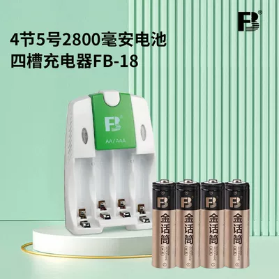 5 No. 7 High Capacity, Hibrid akkumulyator batareyaları - no-5-gold-2800-battery-4-four-slots-fast-charge