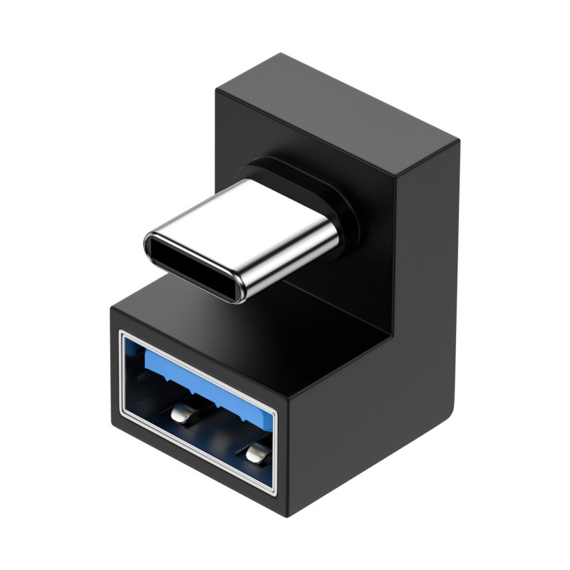 USB アダプタ データ ケーブル アダプタ延長ケーブル c to usb エルボ U 字型ノートブック アダプタ 10Gbps 伝送|undefined