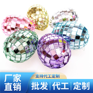 2025 [Aole] Factory Direct Sales of Various Sizes of Easter Eggs, Foam Eggs, Plastic Stickers with Diamonds