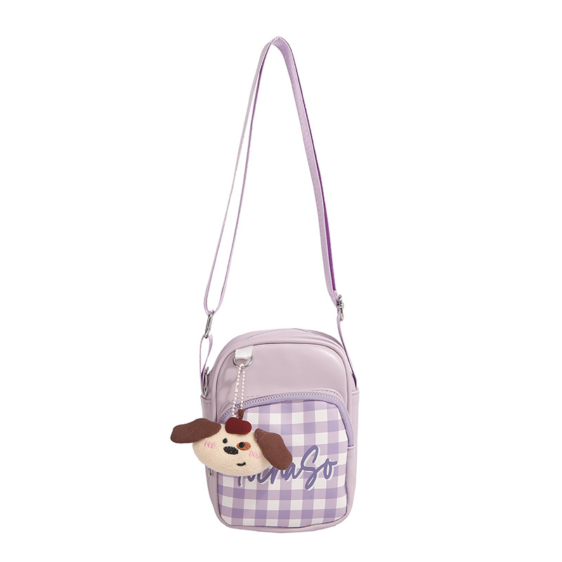 Hombres y niñas de dibujos animados bolsos de hombro a placas extranjeras mini lindos bolsos de bebé nuevo tipo con colgante bolsos para niños