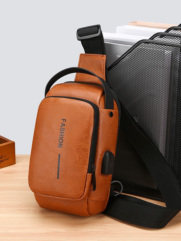 Bolsa de pecho de hombre de explosión transfronteriza, nuevo tipo de mochila de motocicleta, mochila de hombro casual de gran capacidad, moda multifuncional