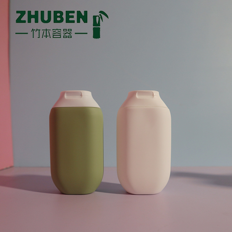 Takeuchi Spot Green White 100ml Shampoo Bottle Squeeze Flip Bottle Lotion Sub-Bottle Sunscreen Bottle