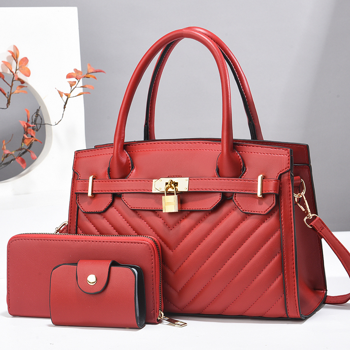 Nuevo bolso de madre e hijo bolso de moda corrugado bolso de hombro transfronterizo casual de todo fósforo bolso de mensajero bags de comercio exterior