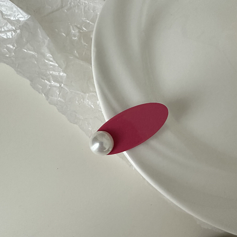 2023 neue Perle haarnadel frauen sommer stirn pony haar clip kopfschmuck seite gebrochen haar ente rechnung clip haar clip_voghion.com