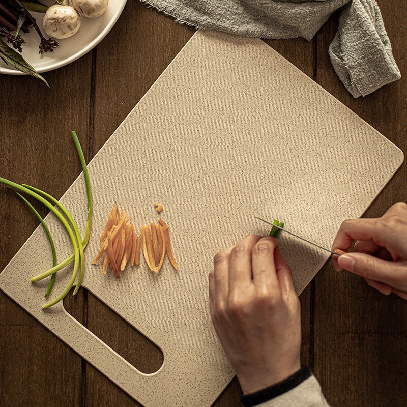 [Paja DE TRIGO antideslizante tabla de cortar de frutas] Estilo nórdico avena color hogar tabla de cortar dormitorio caso a prueba de moho