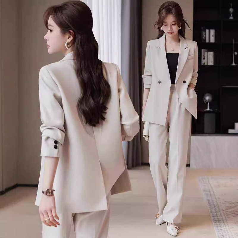 Suit Women's High-End Business Attire Formal Fashion Casual Suit Jacket Suit Women's Autumn and Winter Work Clothes Suit Women's High-End Business Attire Formal Fashion Casual Suit Jacket Suit Women's Autumn and Winter Work Clothes